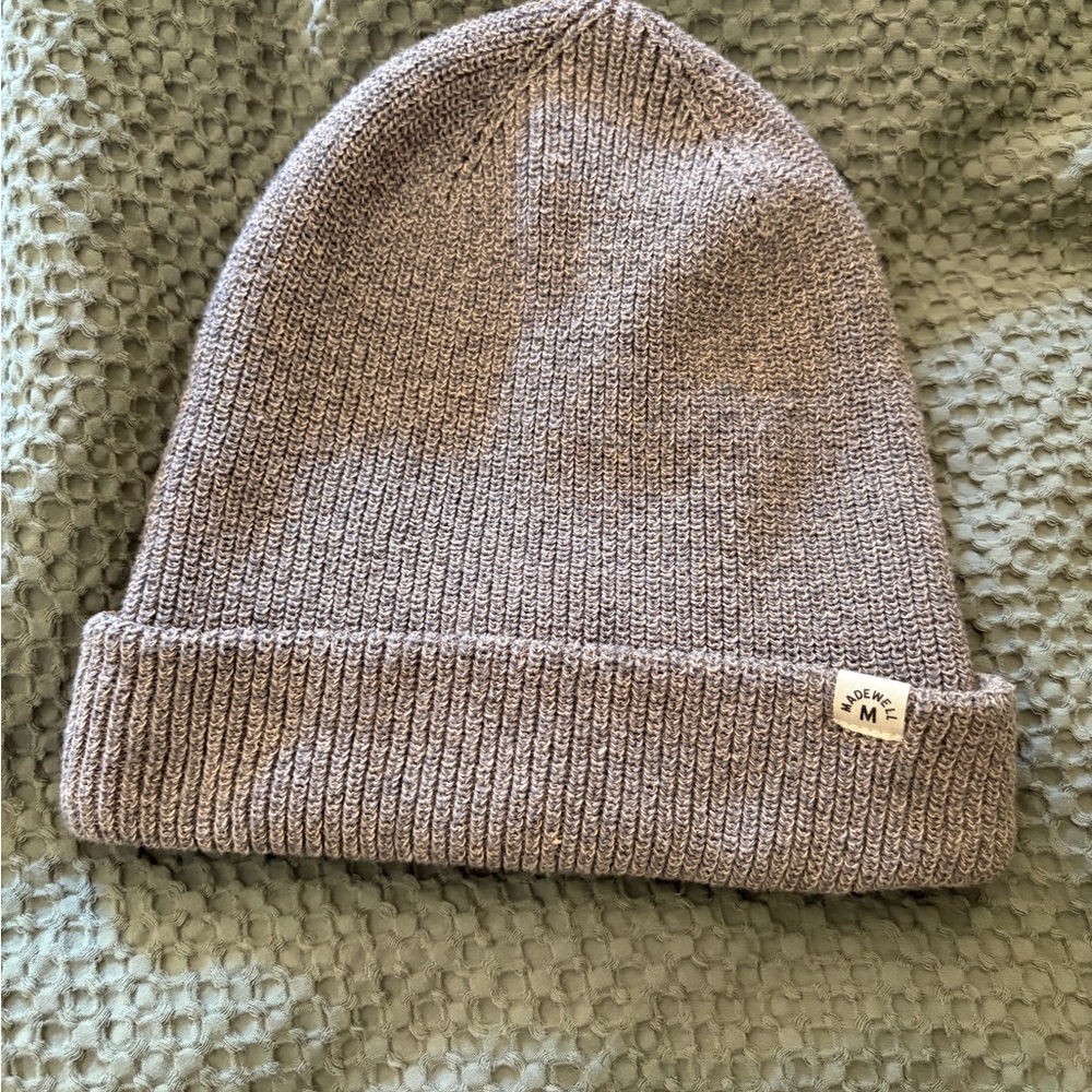 Madewell Women's Gray Knit Beanie